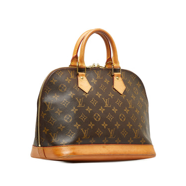 Brown Louis Vuitton Monogram Vernis Alma PM Handbag – Designer Revival