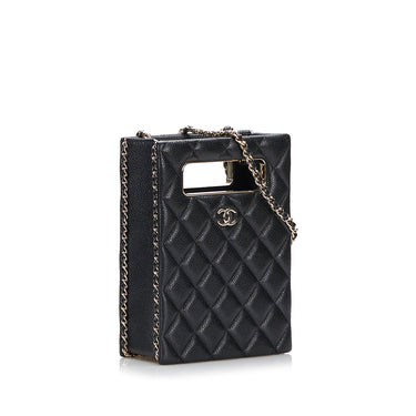 Black Chanel Coco First Flap Bag
