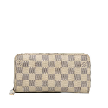 White Louis Vuitton Damier Infini Brazza Long Wallets – Designer Revival