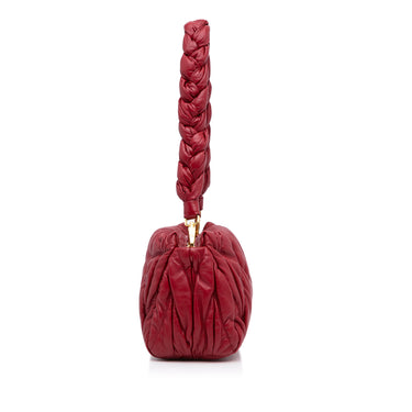 Womens La Medusa Bag  Versace La Medusa Round Camera Bag Red ~ Aniwaya Wood
