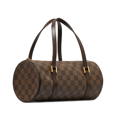 Louis Vuitton Danube PM Slim Damier Ebene Crossbody Bag Brown