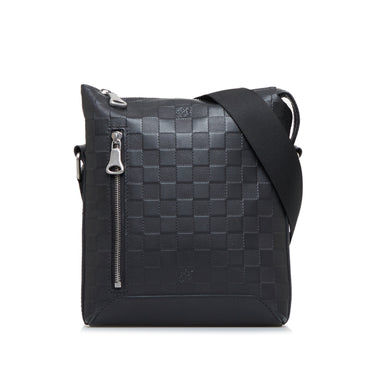 Louis Vuitton Black Damier Infini Discovery Messenger Leather Pony-style  calfskin ref.943497 - Joli Closet