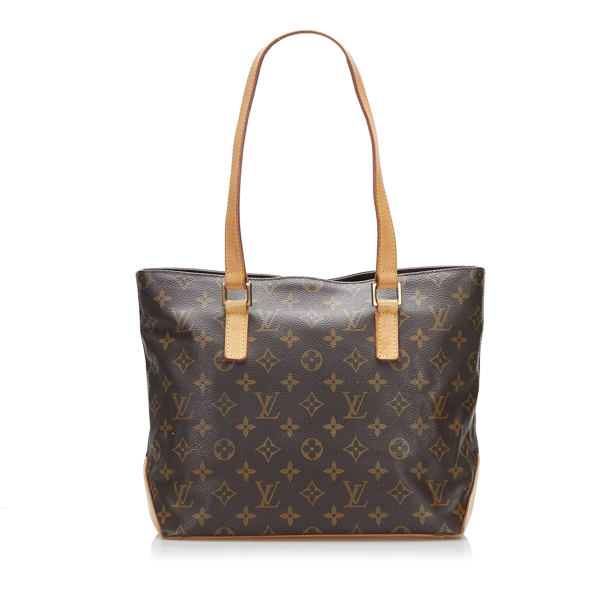 LOUIS VUITTON Brown Cabas Piano Purse