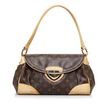 Louis Vuitton Vintage Louis Vuitton Lockit MM Monogram Canvas Handbag