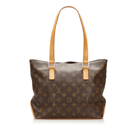 LOUIS VUITTON Carmel Mahina Leather Hobo Bag Crème Beige