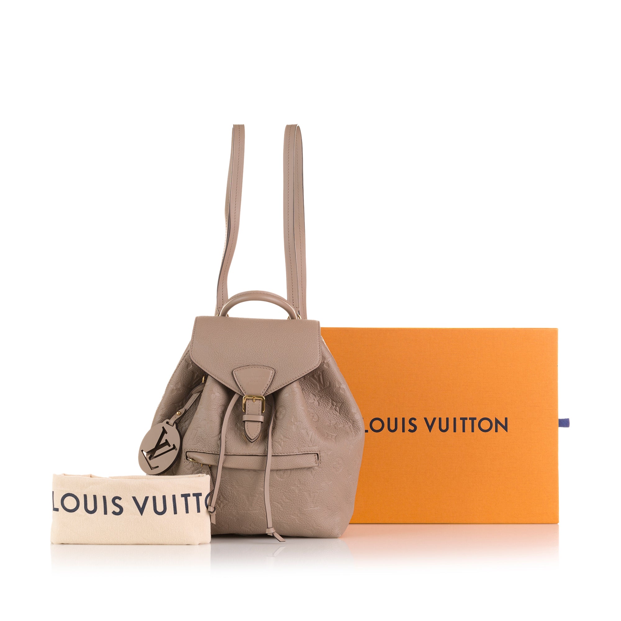 Louis Vuitton Ebene Monogram Coated Canvas Montsouris PM Backpack