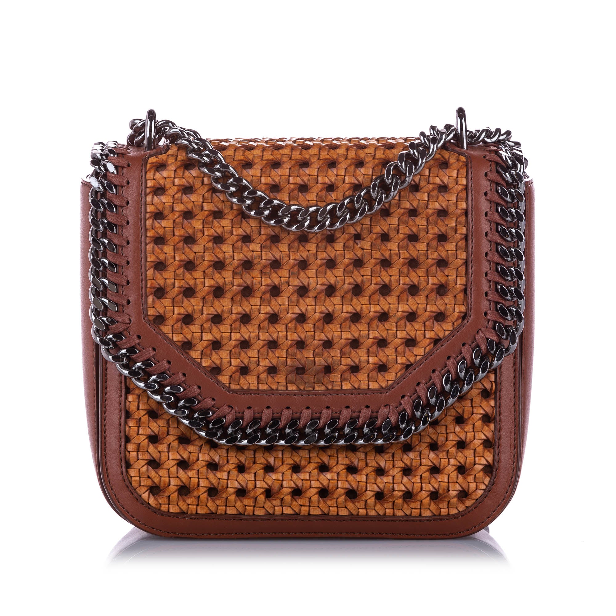 rattan crossbody bag