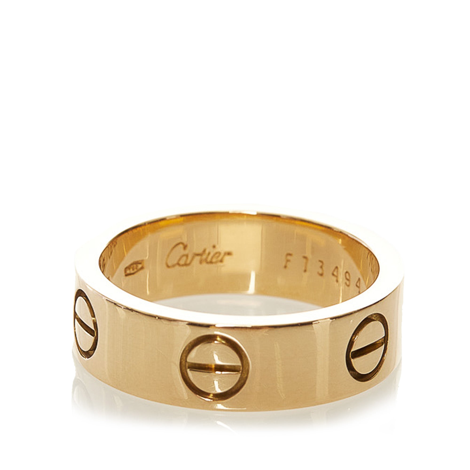 Gold Cartier Love Ring In Yellow Gold – Rvceshops Revival