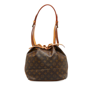 AmaflightschoolShops Revival, Brown Louis Vuitton Monogram Petit Bucket