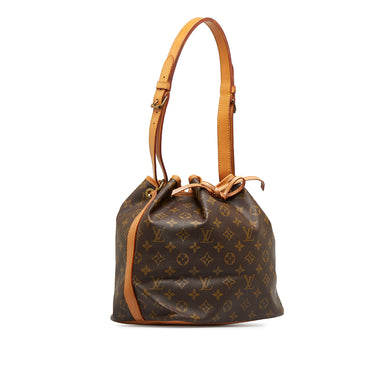 Louis Vuitton Petite Bucket Bag in Brown