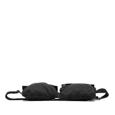 Gucci GG canvas Belt Bag - Black Waist Bags, Handbags - GUC1352890