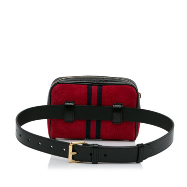 Red MCM Visetos Crossbody Bag – Designer Revival