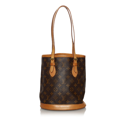 LOUIS VUITTON Monogram Canvas Large Bucket Bag