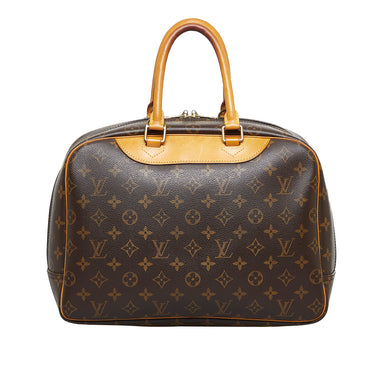 Brown Louis Vuitton Monogram Trouville Handbag – Designer Revival