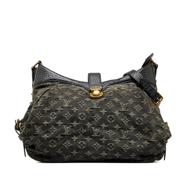 Louis Vuitton Black Monogram Galaxy Hobo Messenger Bag