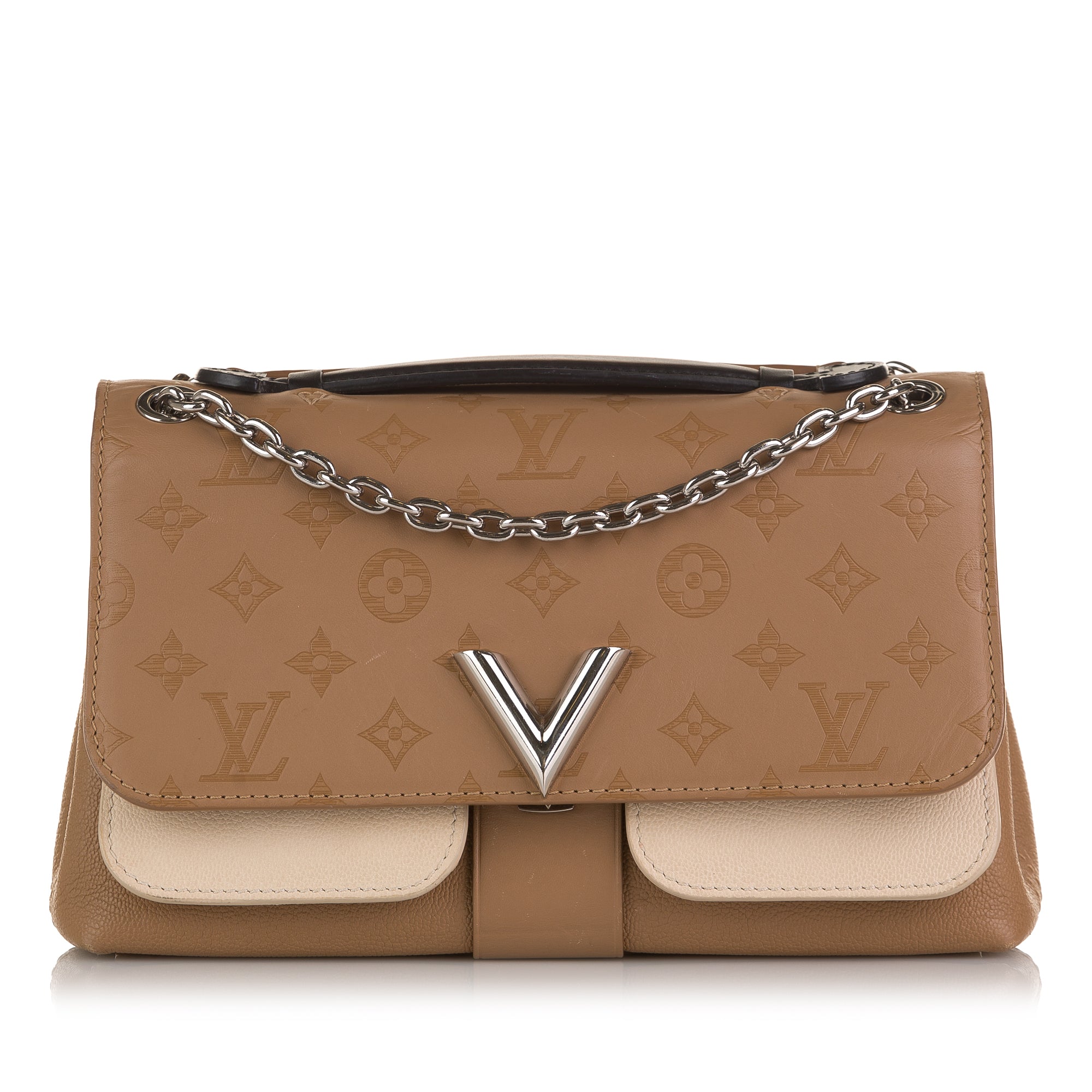 Louis Vuitton Monogram Cuir Plume Very Zipped