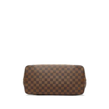 Brown Louis Vuitton Damier Ebene Hampstead MM Tote Bag