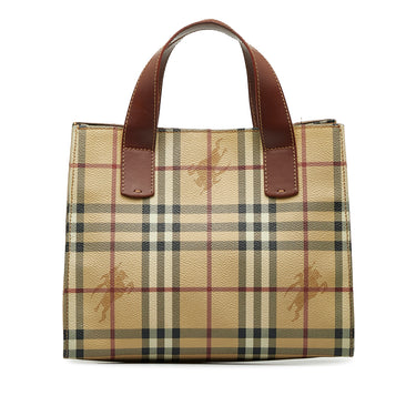 Canterbury leather tote Burberry Brown in Leather - 29876750