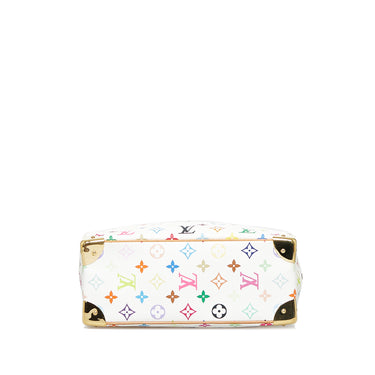 Louis Vuitton White Monogram Multicolore Trouville Multiple colors