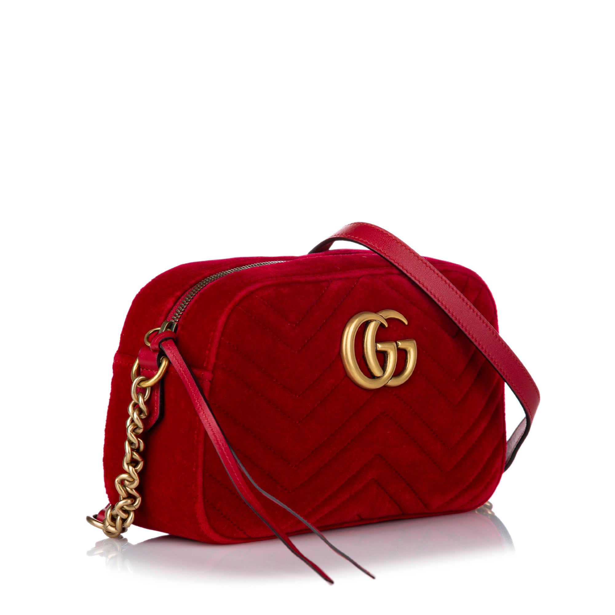 gucci crossbody velvet bag