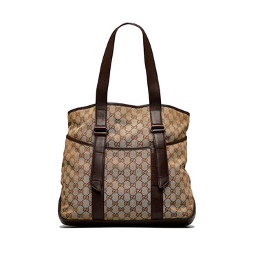 Brown Hermes Herbag Cabas MM Tote Bag – Designer Revival