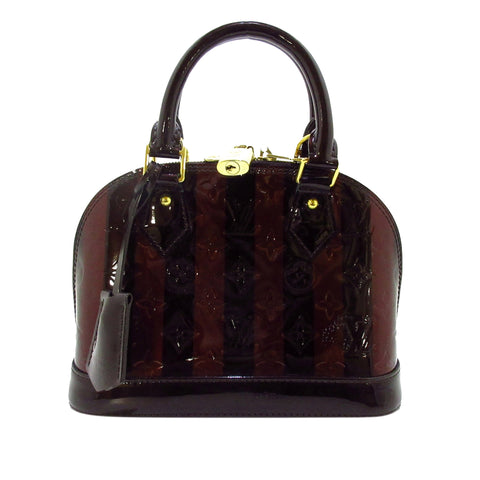 Louis Vuitton, Bags, Louis Vuitton Alma Pm Crossbody Custom Dyed Black  With Strap