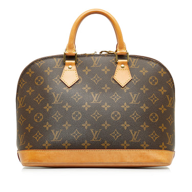 Chantilly PM Brown Monogram Canvas Leather (Authentic Pre-Owned)