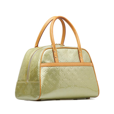 Louis Vuitton Yellow-Beige Monogram Vernis Reade GM Tote Bag