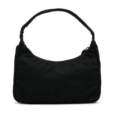 PRADA Tessuto Mini Re-Edition Nylon Shoulder Bag Black