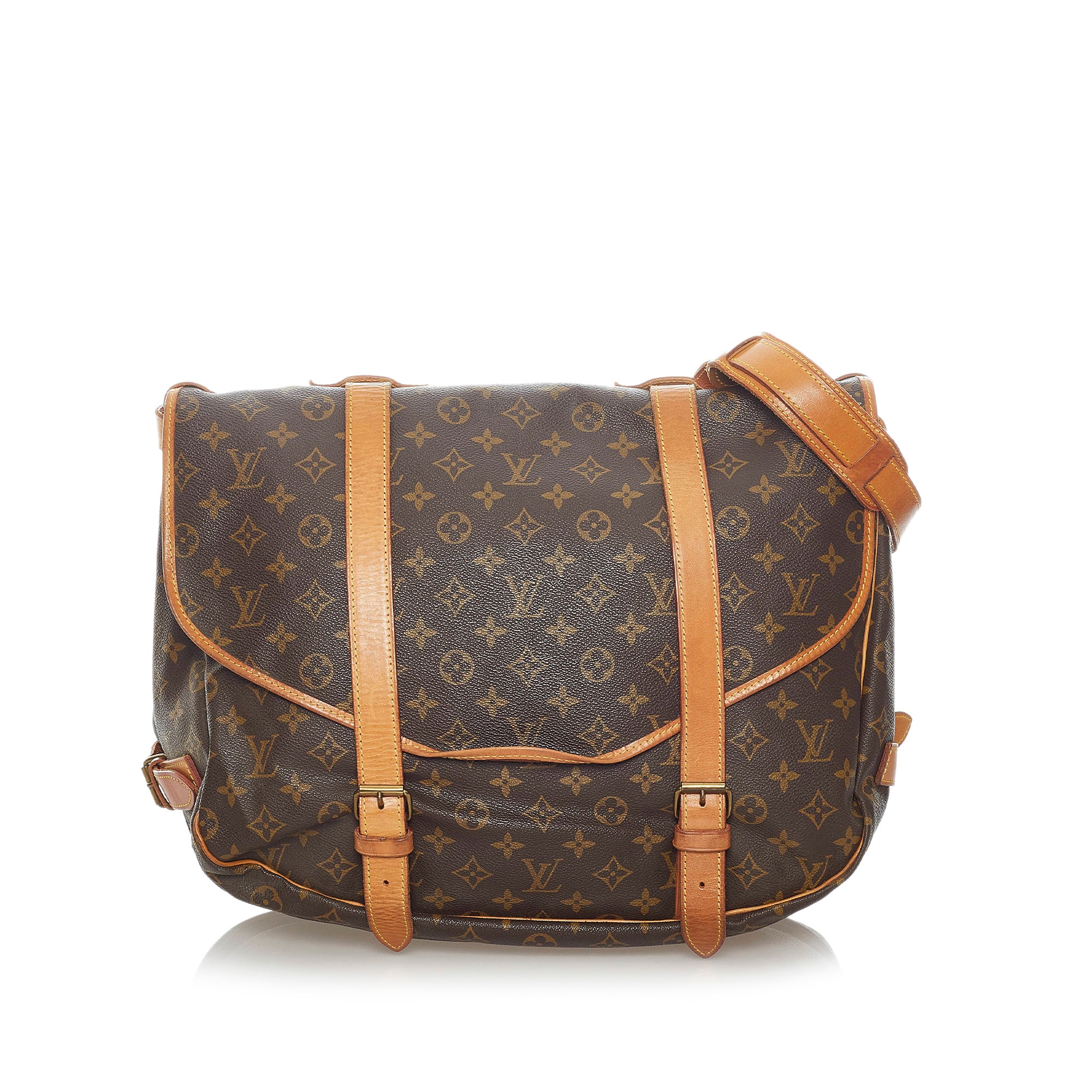 RvceShops Revival, Brown Louis Vuitton Monogram Cosmetic Pouch