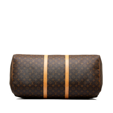 Brown Louis Vuitton Monogram Keepall 55 Travel Bag – Designer Revival