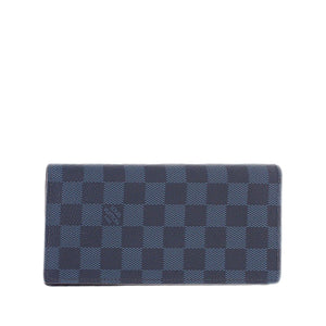 RvceShops Revival, White Louis Vuitton Damier Infini Brazza Long Wallets