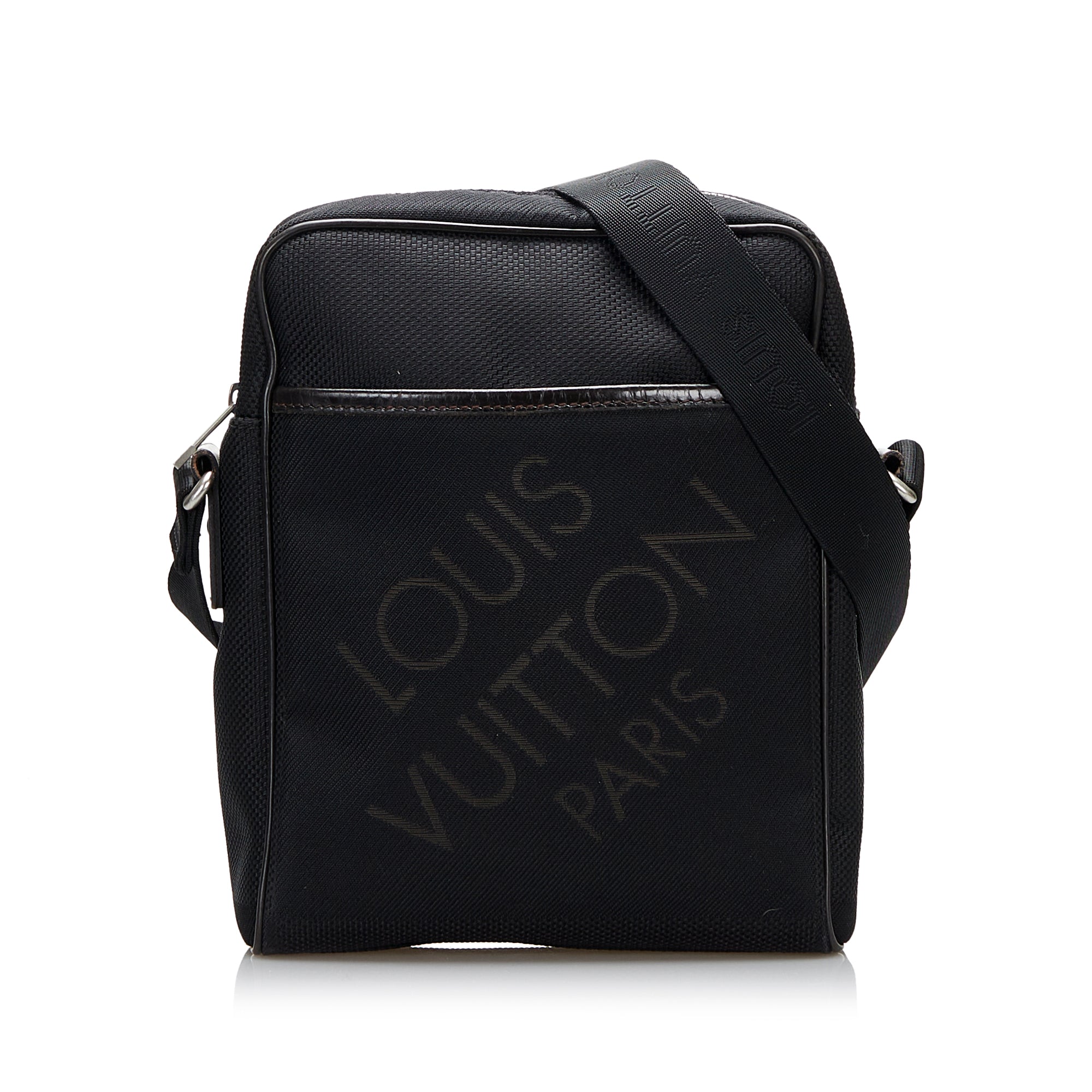 Louis Vuitton Vintage - Damier Geant Citadin - Black - Fabric