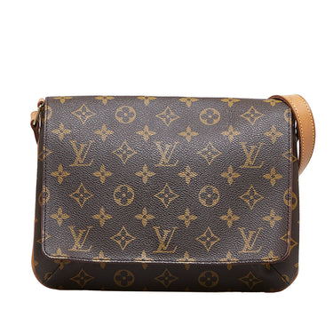Louis Vuitton Brown Canvas Monogram Musette Tango Short Strap Shoulder Bag  Louis Vuitton