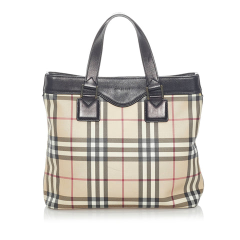 RvceShops Revival, Brown Burberry Vintage Check Handbag