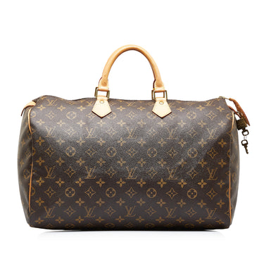 Brown Louis Vuitton Monogram Mini HL Speedy Boston Bag