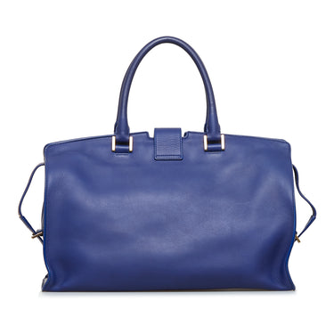 Saint Laurent Y Cabas Bag in Blue