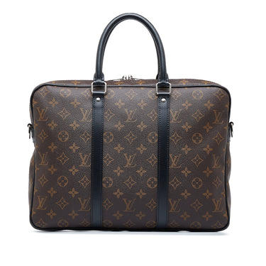 Louis Vuitton Porte Documents Voyage NM Damier Graphite Canvas