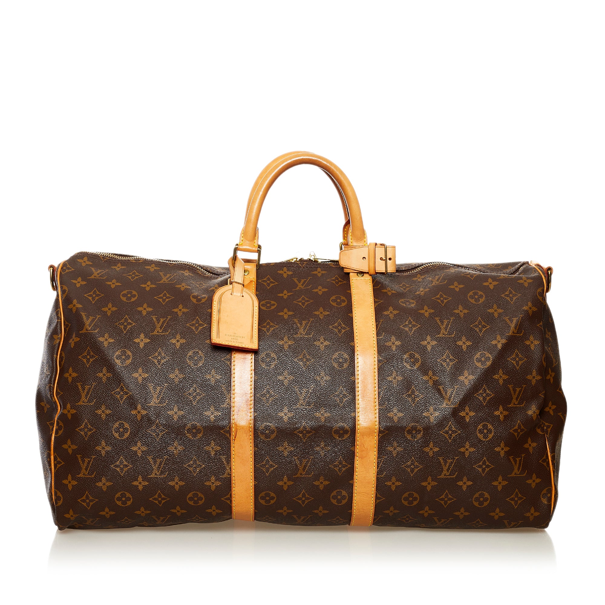 127-0Shops Revival, Brown Louis Vuitton Monogram Ellipse MM Handbag