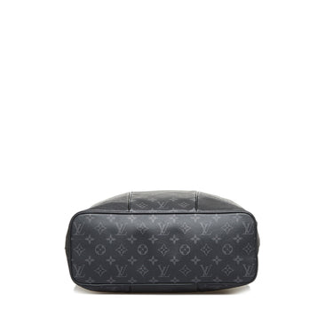 Louis Vuitton Black, Grey Split Monogram Eclipse North South Tote