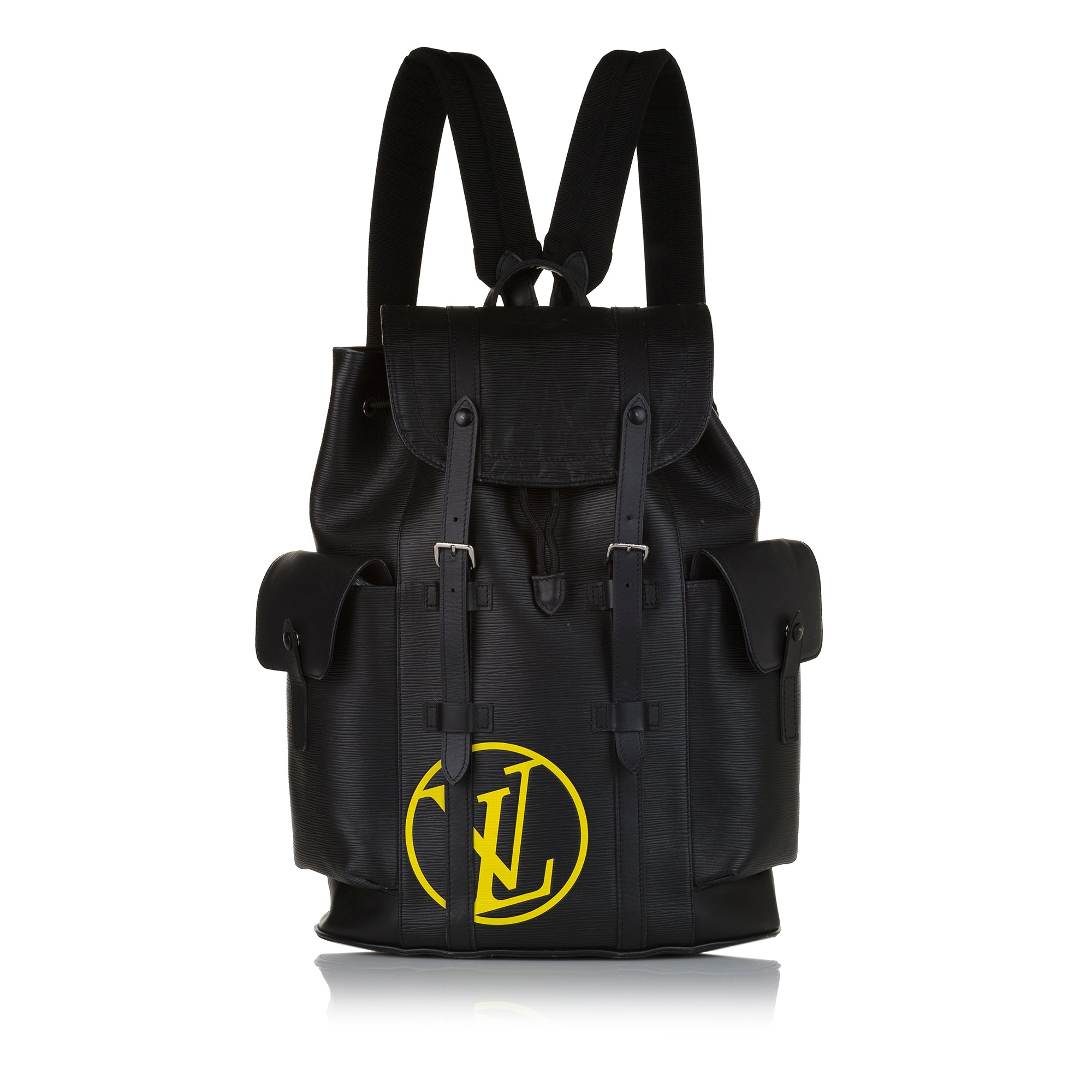 RvceShops Revival  Black Louis Vuitton Epi Passy PM Handbag