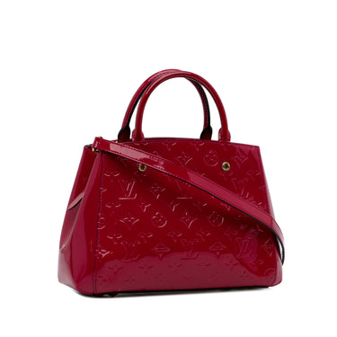 Red Louis Vuitton Vernis Petit Bucket, Louis Vuitton 133