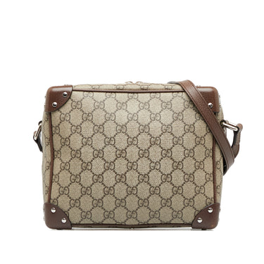 Gucci Brown Guccissima Crossbody Bag COA