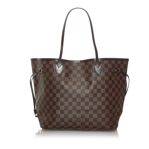 Braided Neverfull MM Damier Ebene - Women - Handbags