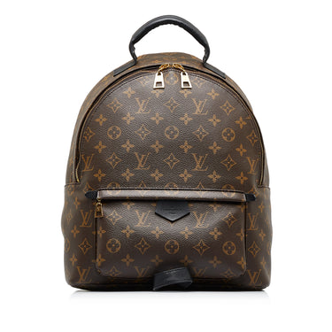 Louis+Vuitton+Palm+Springs+Backpack+Mini+Brown+Canvas+Monogram for sale  online