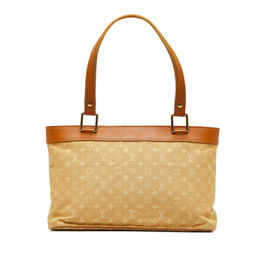 LOUIS VUITTON Beige Monogram Mini Lin Lucille GM Bag - Sale