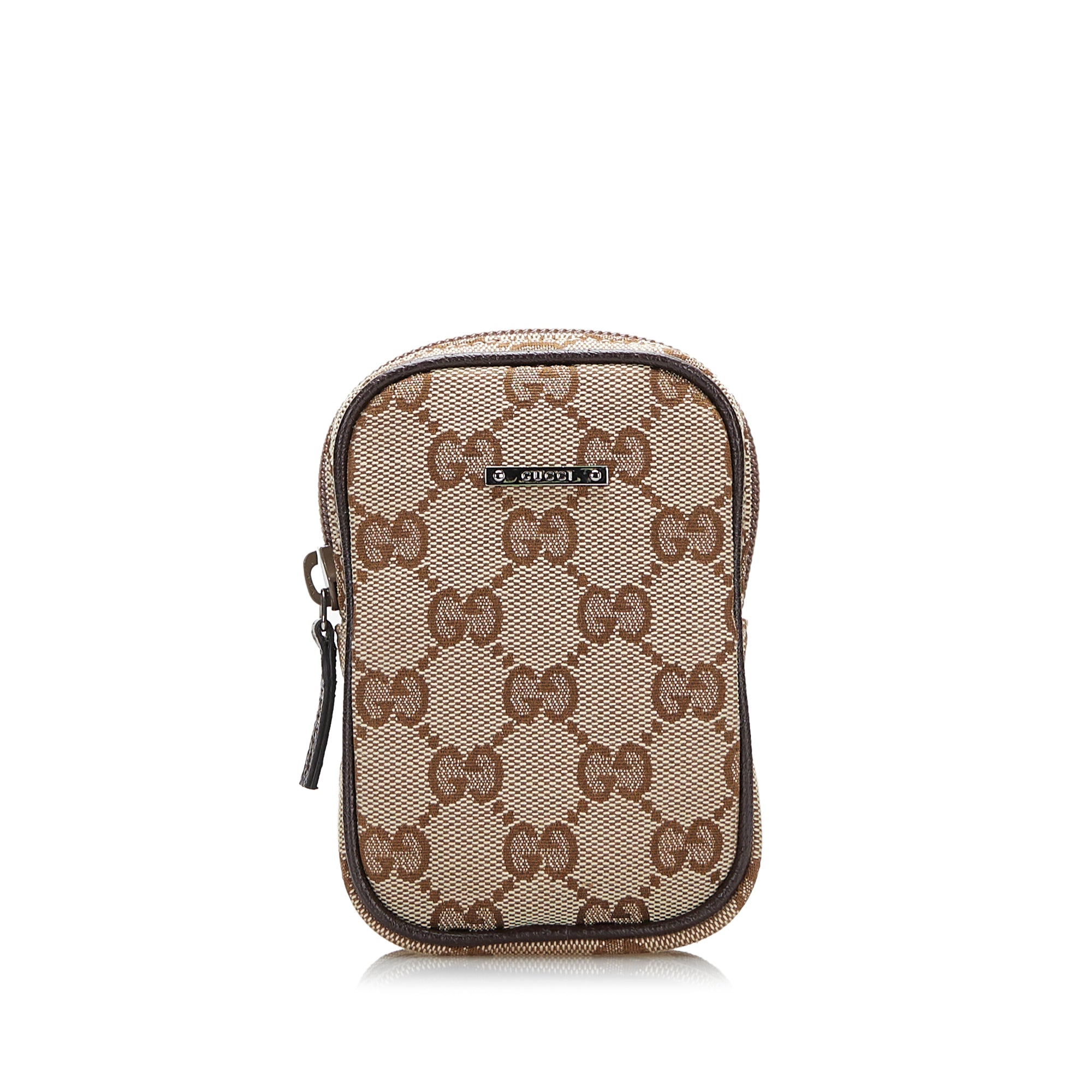 Gucci Gg Canvas Cigarette Case Beige 115249 Auction