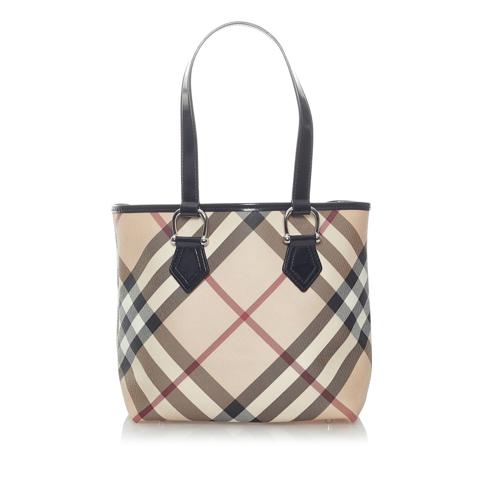 burberry supernova check tote