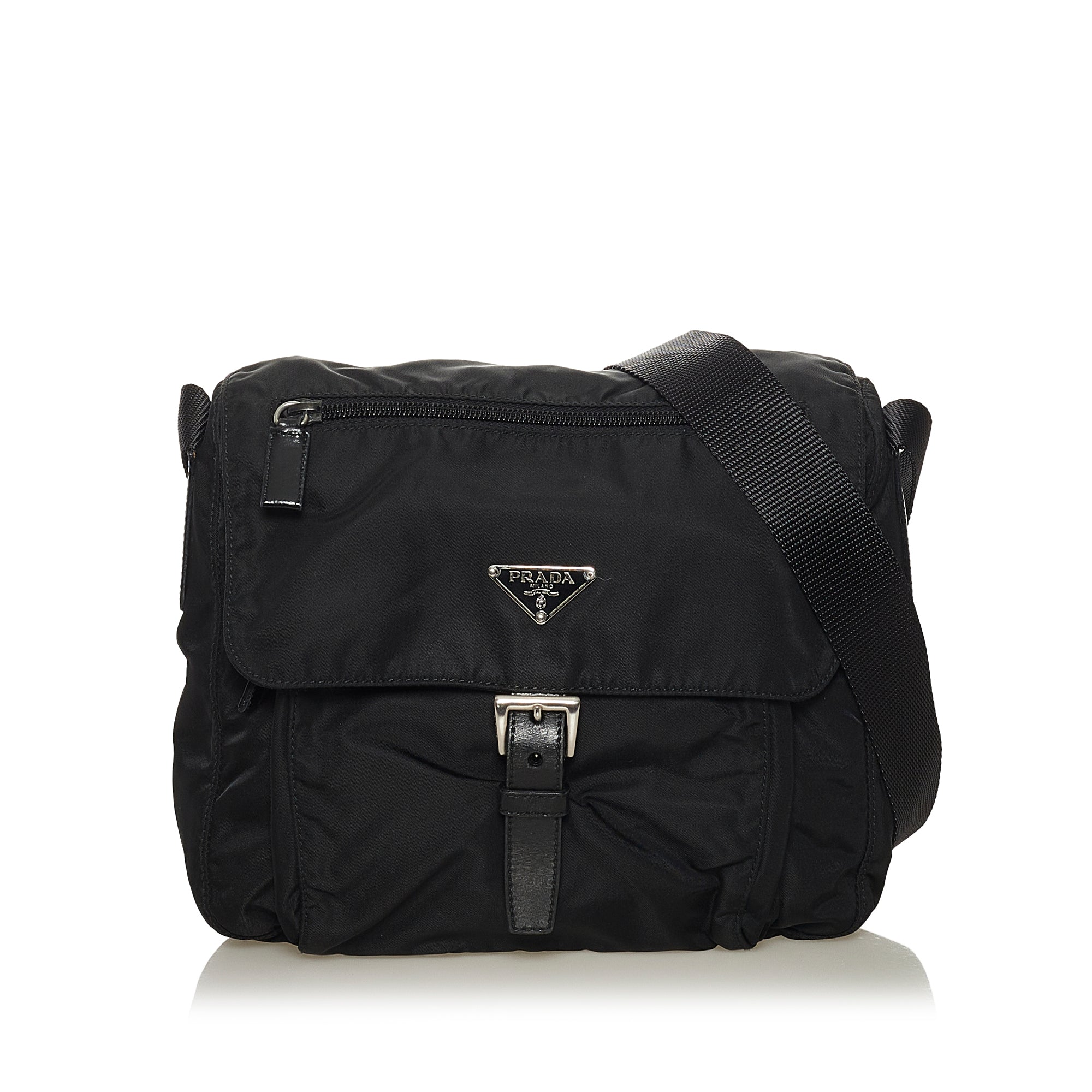 Prada Pre-Owned Tessuto Crossbody Bag - Farfetch