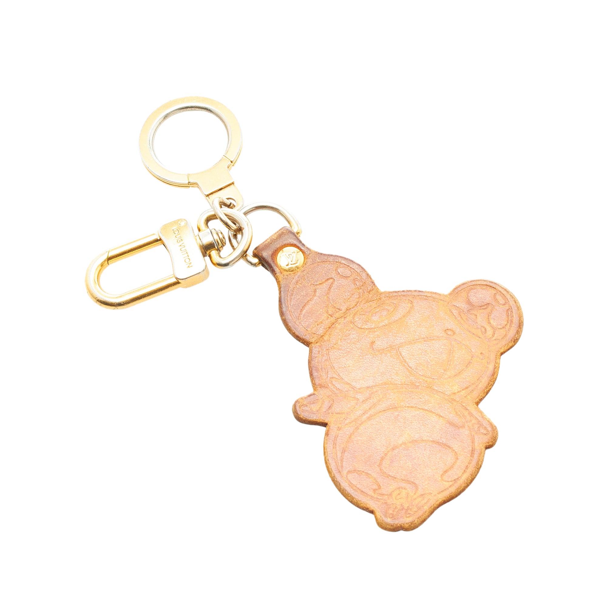 Louis Vuitton Teddy Bear Bag Charm and Key Holder